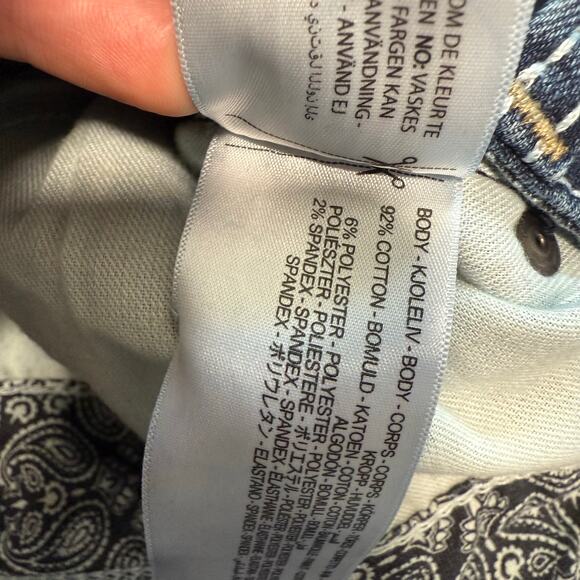 Ariat Women's REAL Mid Rise Stretch Whipstitch Boot Cut Jean Ocean 34L Riding - Picture 9 of 9